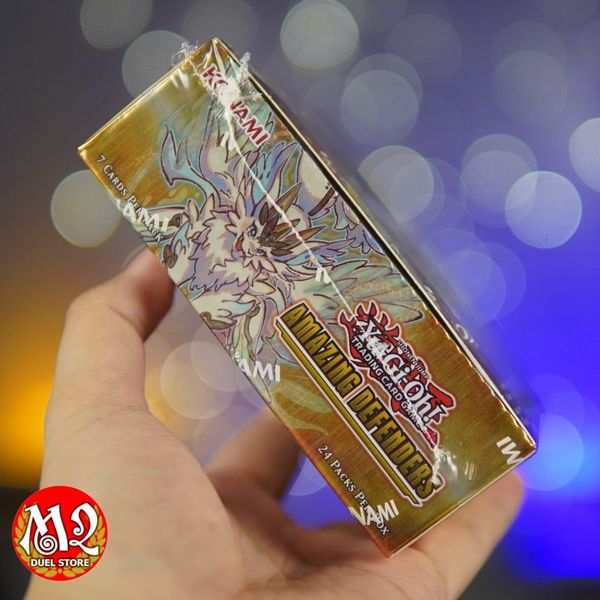 Hộp thẻ bài Yugioh Amazing Defenders Booster Box - AMDE Chính hãng Konami