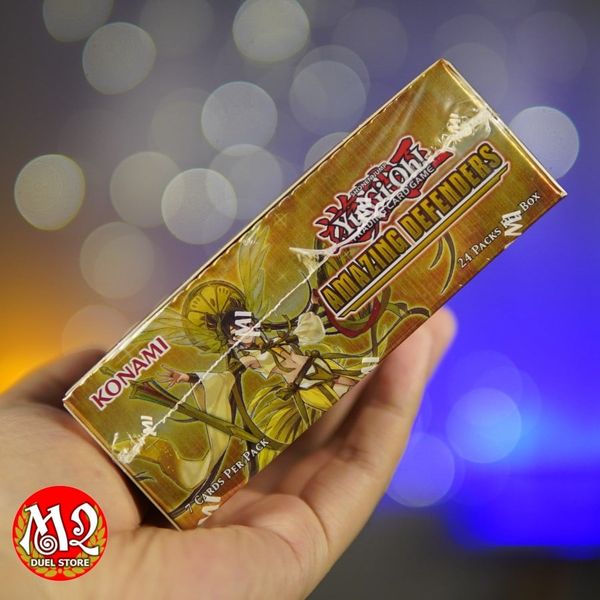 Hộp thẻ bài Yugioh Amazing Defenders Booster Box - AMDE Chính hãng Konami