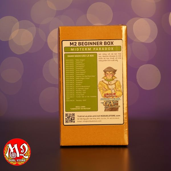 Hộp thẻ bài Yugioh M2 Beginner Deck Bastion Misawa - SGX2 - SPEED DUEL Midterm Paradox - Chính hãng M2 DUEL Store
