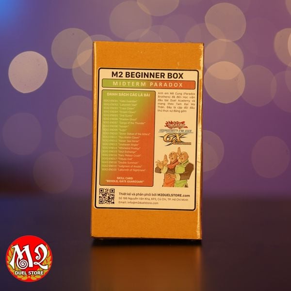 Hộp thẻ bài Yugioh M2 Beginner Deck: Paradox Brothers - SGX2 - SPEED DUEL Midterm Paradox - Chính hãng M2 DUEL Store