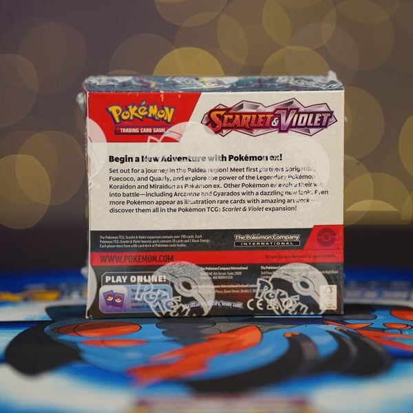 Hộp thẻ bài Pokemon Scarlet & Violet ORIGINAL Booster Box - Chính hãng Nintendo