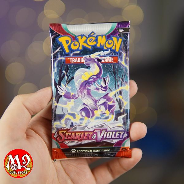 Gói thẻ bài Pokemon Scarlet & Violet ORIGINAL Booster Pack - Chính hãng Nintendo