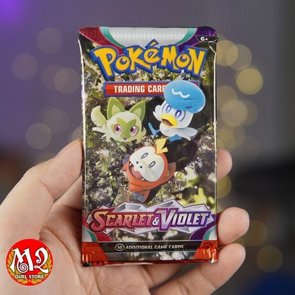 Gói thẻ bài Pokemon Scarlet & Violet ORIGINAL Booster Pack - Chính hãng Nintendo