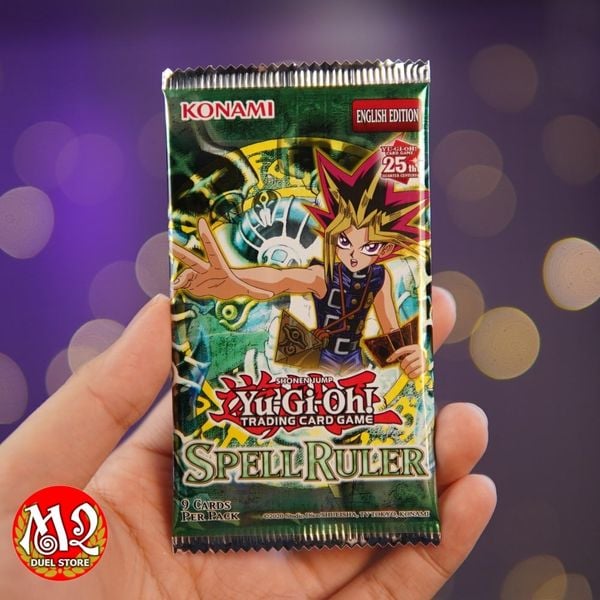 Gói thẻ bài Yugioh Spell Ruler - 25th Anniversary Edition - Booster Pack - SRL Chính hãng Konami