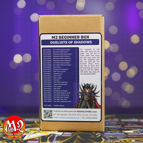 Hộp thẻ bài Yugioh M2 Beginner Deck SUPREME KING JADEN - SGX3 - Speed Duel GX Duelists of Shadows - Chính Hãng M2 DUEL Store