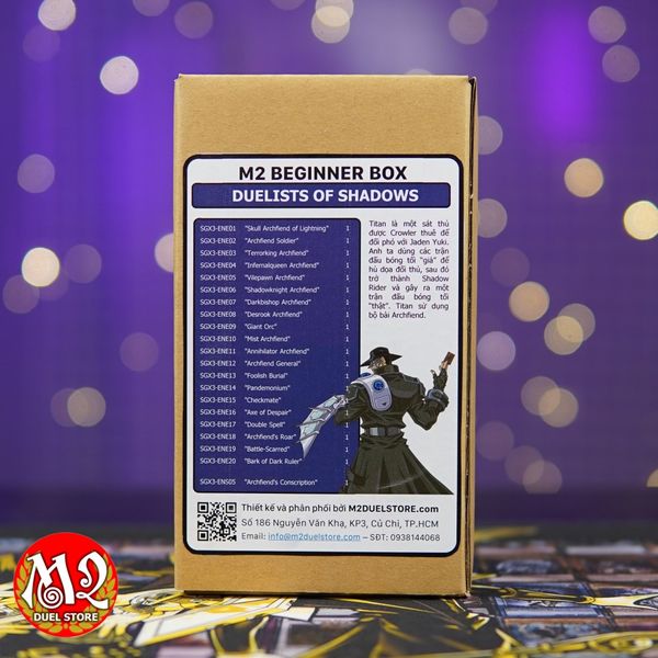 Hộp thẻ bài Yugioh M2 Beginner Deck TITAN - Archfiend's Conscription - SGX3 - Speed Duel GX Duelists of Shadows - M2 DUEL Store