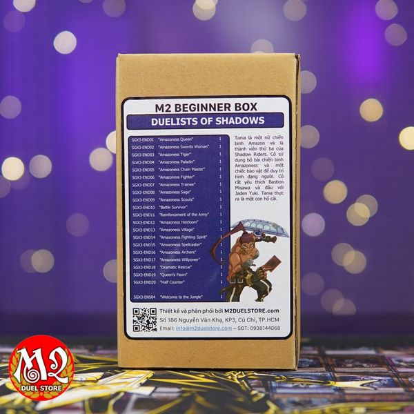 Hộp thẻ bài Yugioh M2 Beginner Deck TANIA - Welcome to the Jungle - SGX3 - Speed Duel GX Duelists of Shadows - Chính Hãng M2 DUEL Store