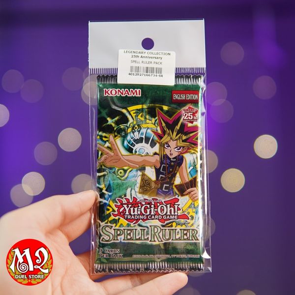 Gói thẻ bài Yugioh Spell Ruler - 25th Anniversary Edition - Booster Pack - SRL Chính hãng Konami