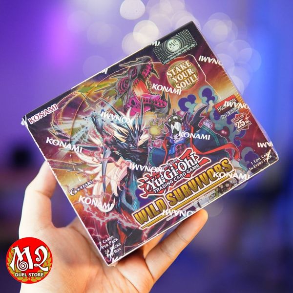 Hộp Thẻ Bài Yugioh Wild Survivors Booster Box - WISU Chính Hãng Konami