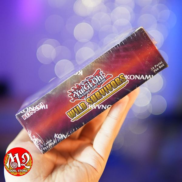 Hộp Thẻ Bài Yugioh Wild Survivors Booster Box - WISU Chính Hãng Konami