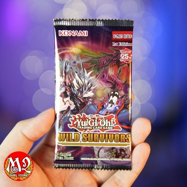 Gói thẻ bài Yugioh Wild Survivors Booster Pack - WISU Chính hãng Konami