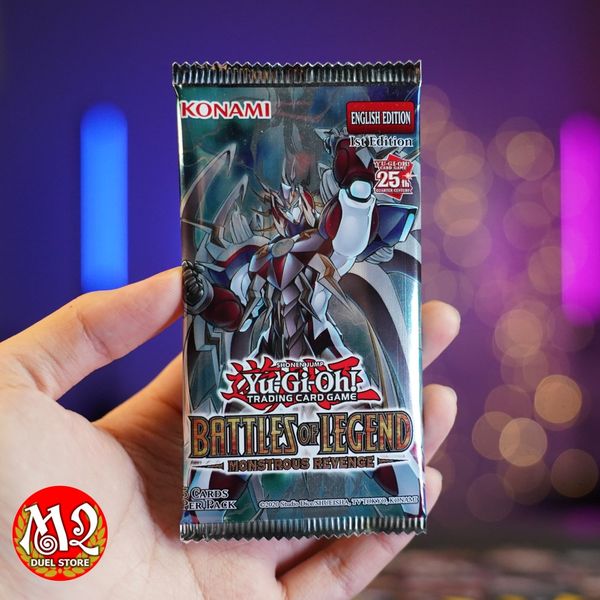 Hộp thẻ bài Yugioh Battles of Legend Monstrous Revenge Booster Box - BLMR Chính hãng Konami