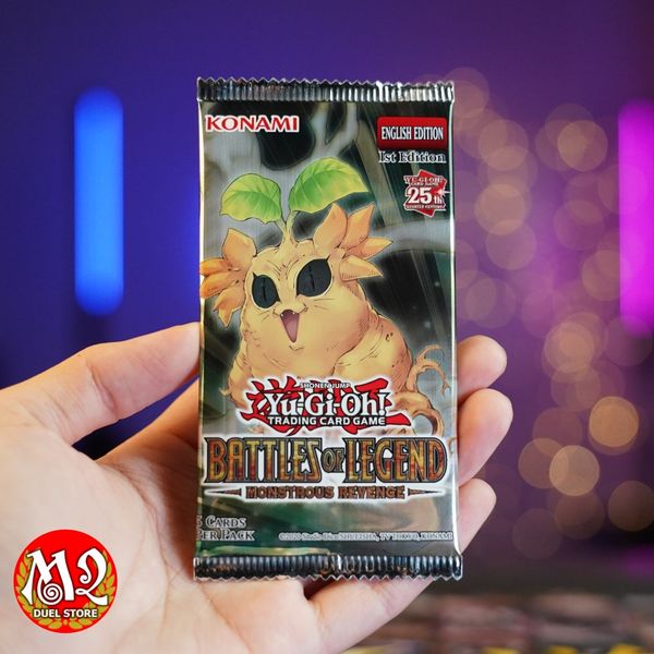Gói thẻ bài Yugioh Battles of Legend Monstrous Revenge Booster Pack - BLMR Chính hãng Konami