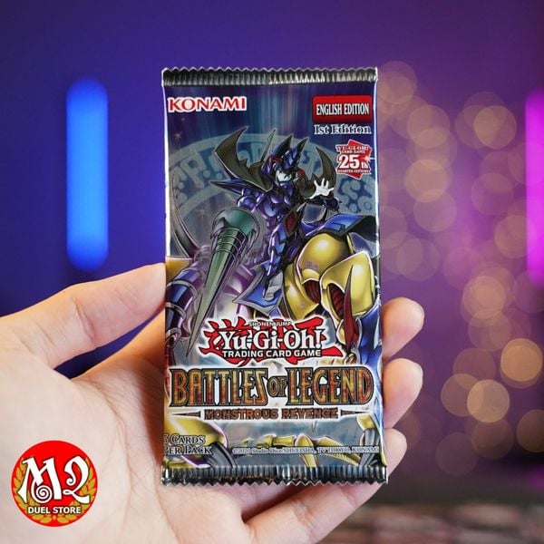 Gói thẻ bài Yugioh Battles of Legend Monstrous Revenge Booster Pack - BLMR Chính hãng Konami