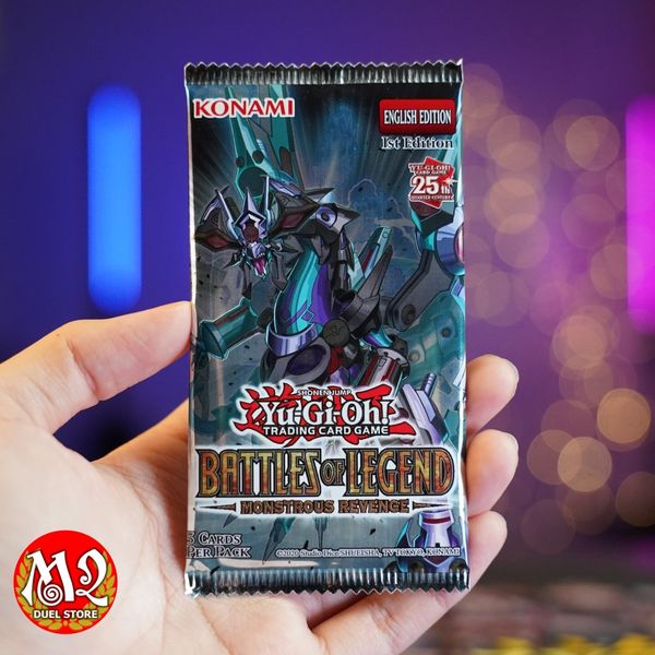 Hộp thẻ bài Yugioh Battles of Legend Monstrous Revenge Booster Box - BLMR Chính hãng Konami