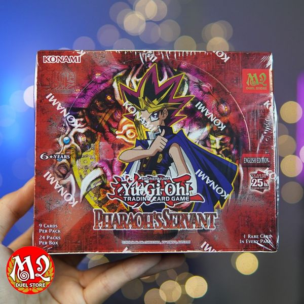 Hộp thẻ bài Yugioh Pharaoh’s Servant Booster Box - 25th Anniversary Edition - Chính hãng Konami
