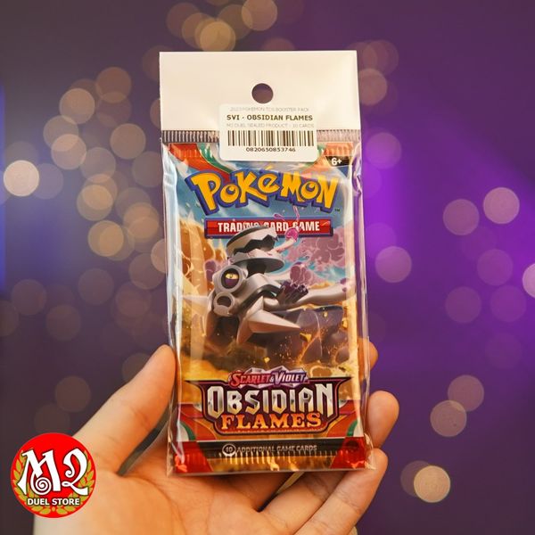 Gói thẻ bài Pokemon Scarlet & Violet OBSIDIAN FLAMES Booster Pack - Chính hãng Nintendo