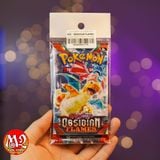 Gói thẻ bài Pokemon Scarlet & Violet OBSIDIAN FLAMES Booster Pack - Chính hãng Nintendo