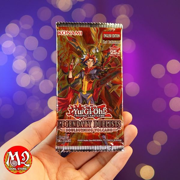 Gói Thẻ Bài Yugioh Legendary Duelists: Soulburning Volcano Booster Pack - LD10 Chính Hãng Konami