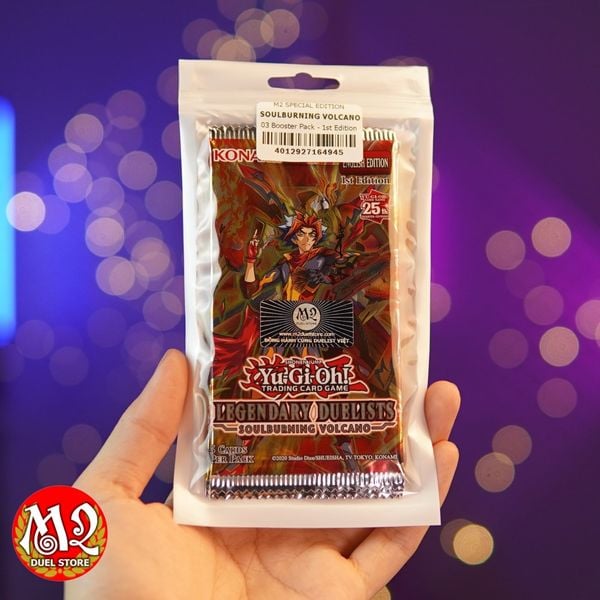 Gói Thẻ Bài Yugioh Legendary Duelists: Soulburning Volcano Booster Pack - LD10 Chính Hãng Konami