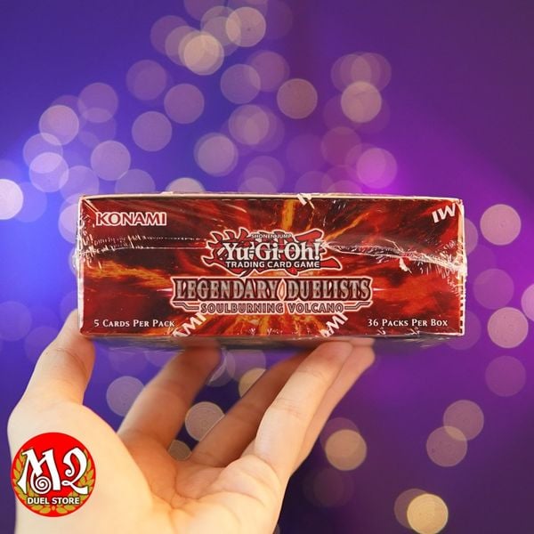 Hộp Thẻ Bài Yugioh Legendary Duelists: Soulburning Volcano Booster Box - LD10 Chính Hãng Konami