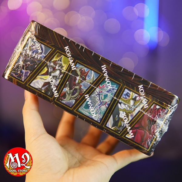Hộp Thẻ Bài Yugioh 25th Anniversary Tin: Dueling Heroes - Mega tin 2023 TN23 MP23 - Chính Hãng Konami