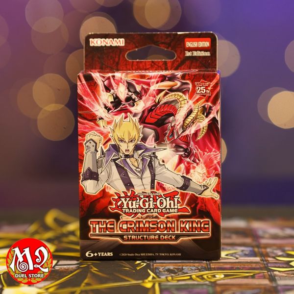 Hộp thẻ bài Yugioh The Crimson King Structure Deck SDCK - Chính hãng Konami