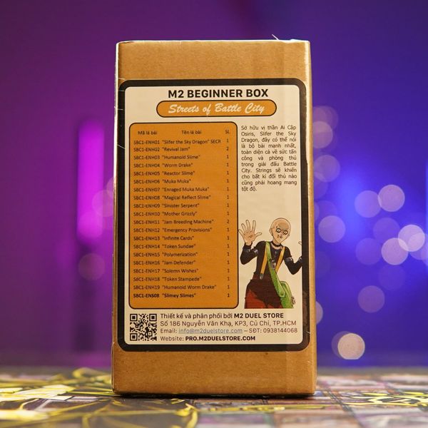 Hộp thẻ bài Yugioh M2 Beginner Deck - STRINGS DECK - SBC1 Speed Duel Streets of Battle City - Chính Hãng M2 DUEL Store