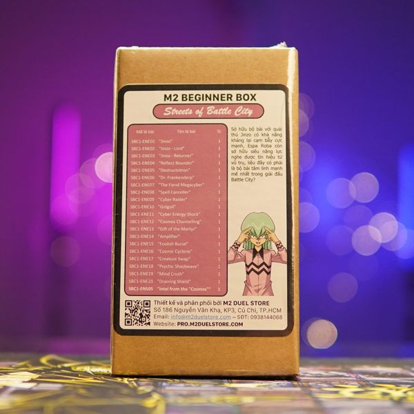 Hộp thẻ bài Yugioh M2 Beginner Deck - ESPA ROBA - SBC1 Speed Duel Streets of Battle City - Chính Hãng M2 DUEL Store