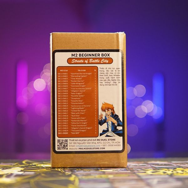Hộp thẻ bài Yugioh M2 Beginner Deck - JOEY WHEELER - SBC1 Speed Duel Streets of Battle City - Chính Hãng M2 DUEL Store