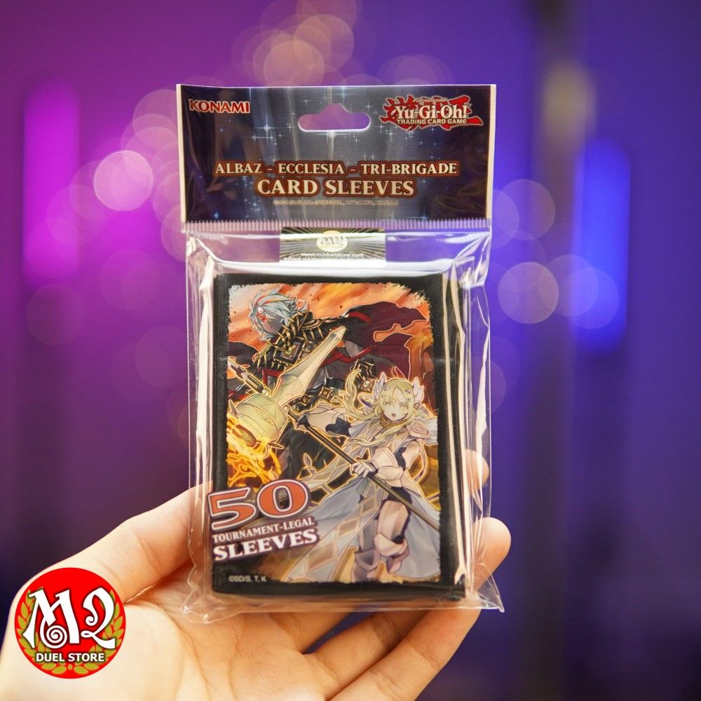Bọc bài Yugioh Albaz Ecclesia TriBrigade Card Sleeves Chính hãn