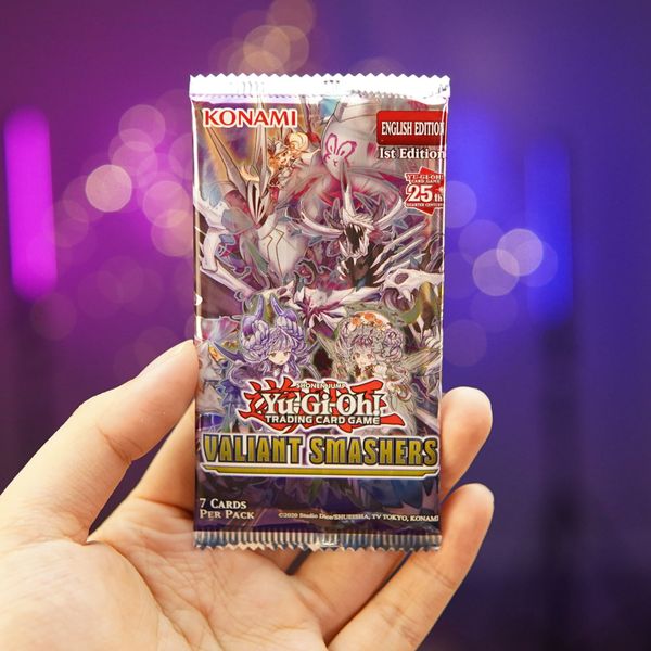 Gói thẻ bài Yugioh Valiant Smashers Booster Pack - VASM Chính hãng Konami