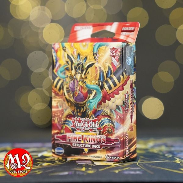 Hộp thẻ bài Yugioh Fire Kings Structure Deck - SR14 Chính hãng Konami