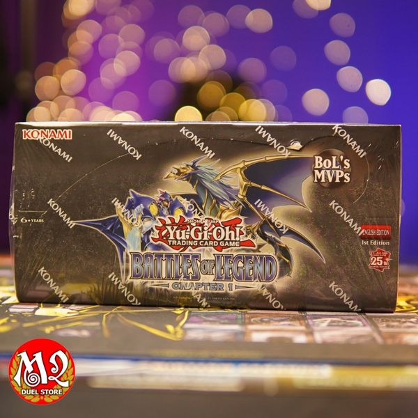 Hộp thẻ bài Yugioh Battles of Legend: Chapter 1 DISPLAY BOX - BLC1 - Chính hãng Konami