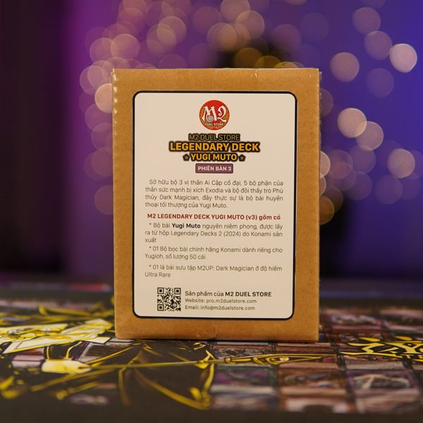 Hộp thẻ bài Yugioh M2 Legendary Deck 2024 - YUGI MUTO - Structure Deck / Starter Deck - LDK2 Chính hãng M2 DUEL Store