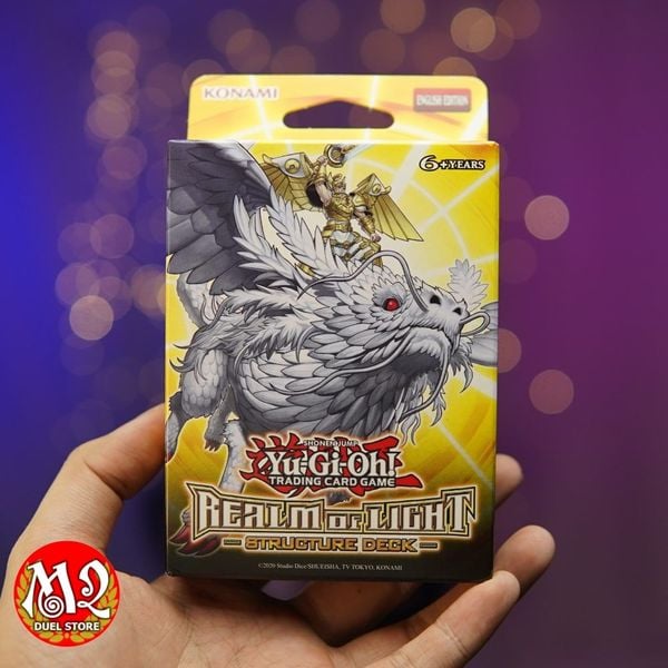 Hộp thẻ bài Yugioh Realm of Light Structure Deck - SDLI 2024 Chính hãng Konami