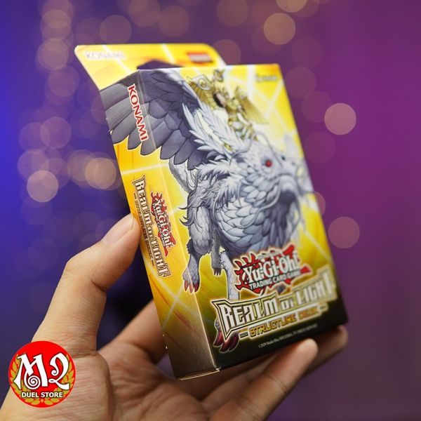 Hộp thẻ bài Yugioh Realm of Light Structure Deck - SDLI 2024 Chính hãng Konami