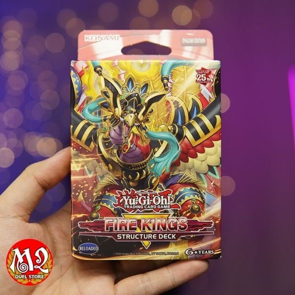 Hộp thẻ bài Yugioh Fire Kings Structure Deck - SR14 Chính hãng Konami