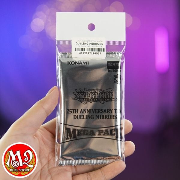 Gói thẻ bài Yugioh Mega Pack 2024 25th Anniversary Tin Dueling Mirrors - Booster Pack MP24 - Chính hãng Konami
