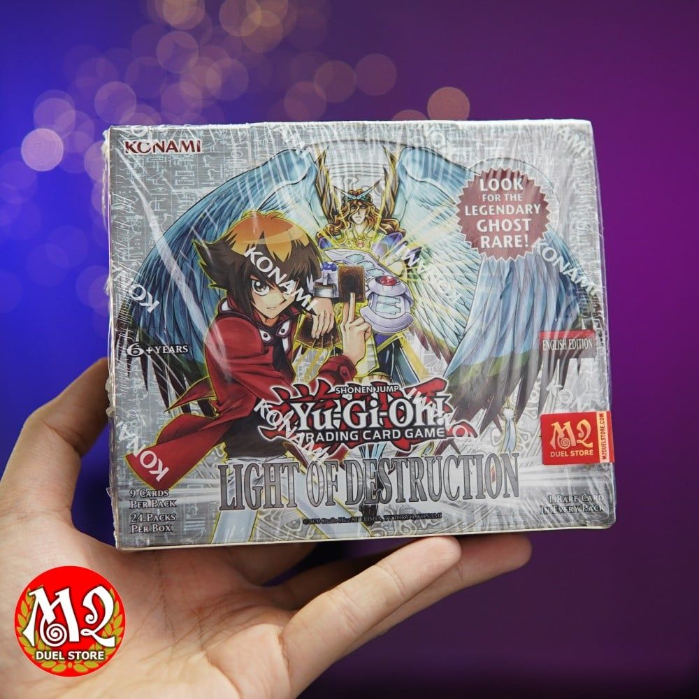 Hộp thẻ bài Yugioh Light of Destruction Booster Box Reprint