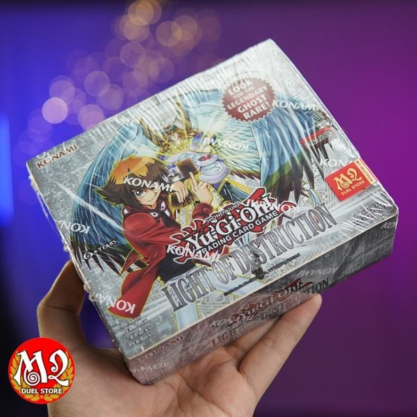 Hộp thẻ bài Yugioh Light of Destruction Booster Box REPRINT 2024 - LODT - Chính hãng Konami