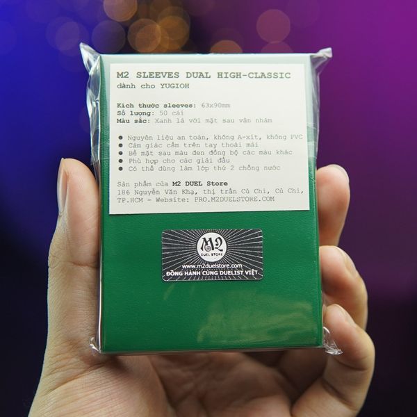 Bọc bài Small size / Yugioh Size M2 High Classic Sleeves - Chính hãng M2 DUEL Store
