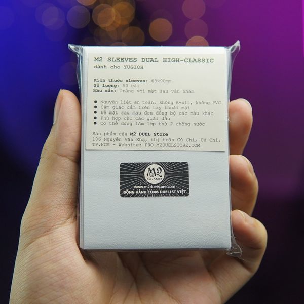 Bọc bài Small size / Yugioh Size M2 High Classic Sleeves - Chính hãng M2 DUEL Store