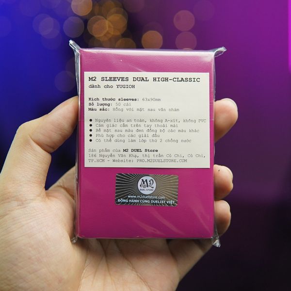 Bọc bài Small size / Yugioh Size M2 High Classic Sleeves - Chính hãng M2 DUEL Store