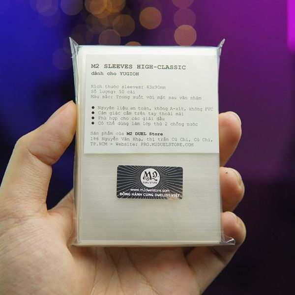 Bọc bài Small size / Yugioh Size M2 High Classic Sleeves - Chính hãng M2 DUEL Store