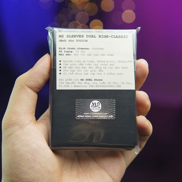 Bọc bài Small size / Yugioh Size M2 High Classic Sleeves - Chính hãng M2 DUEL Store