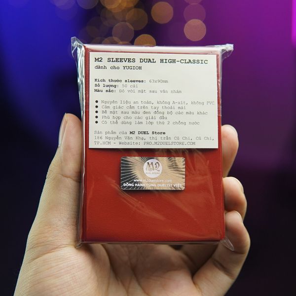 Bọc bài Small size / Yugioh Size M2 High Classic Sleeves - Chính hãng M2 DUEL Store