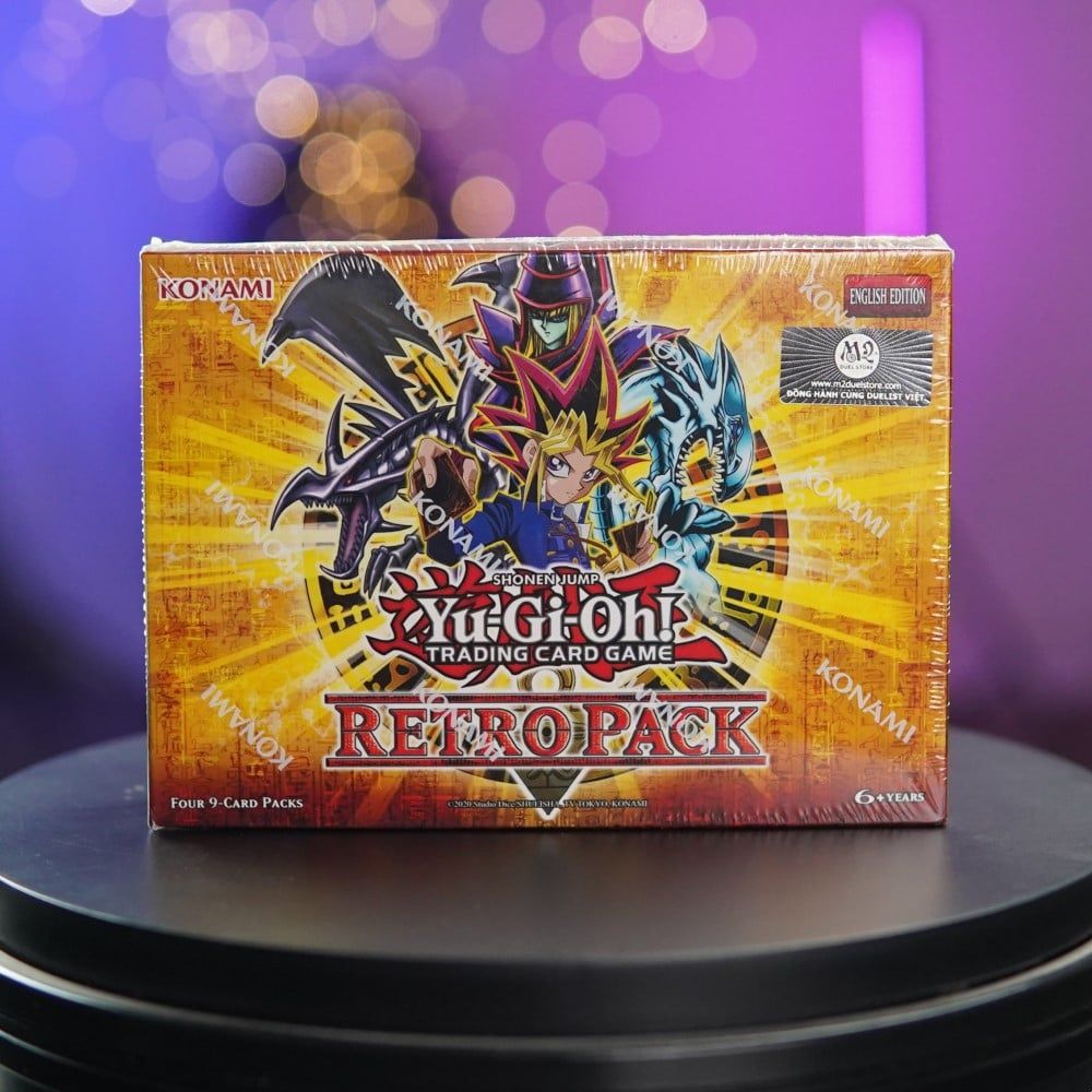 Hộp thẻ bài Yugioh Retro Pack 2024 Collection Box RP01 M2 DUEL PRO