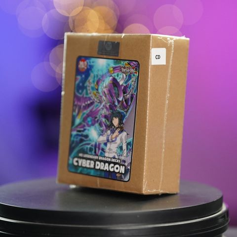 Hộp thẻ bài Yugioh Legendary Cyber Dragon Deck - Legendary Dragon Decks LEDD B - Chính hãng M2 DUEL Store