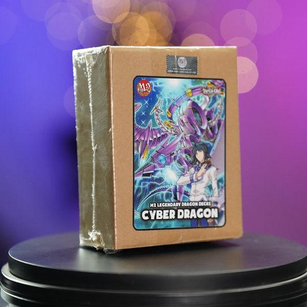 Hộp thẻ bài Yugioh Legendary Cyber Dragon Deck - Legendary Dragon Decks LEDD B - Chính hãng M2 DUEL Store
